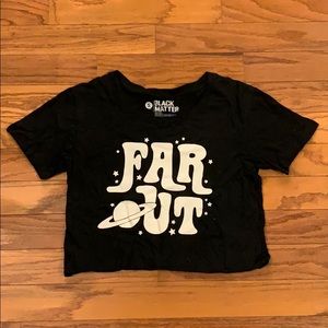 Far Out Glow-in-the-dark Crop Top